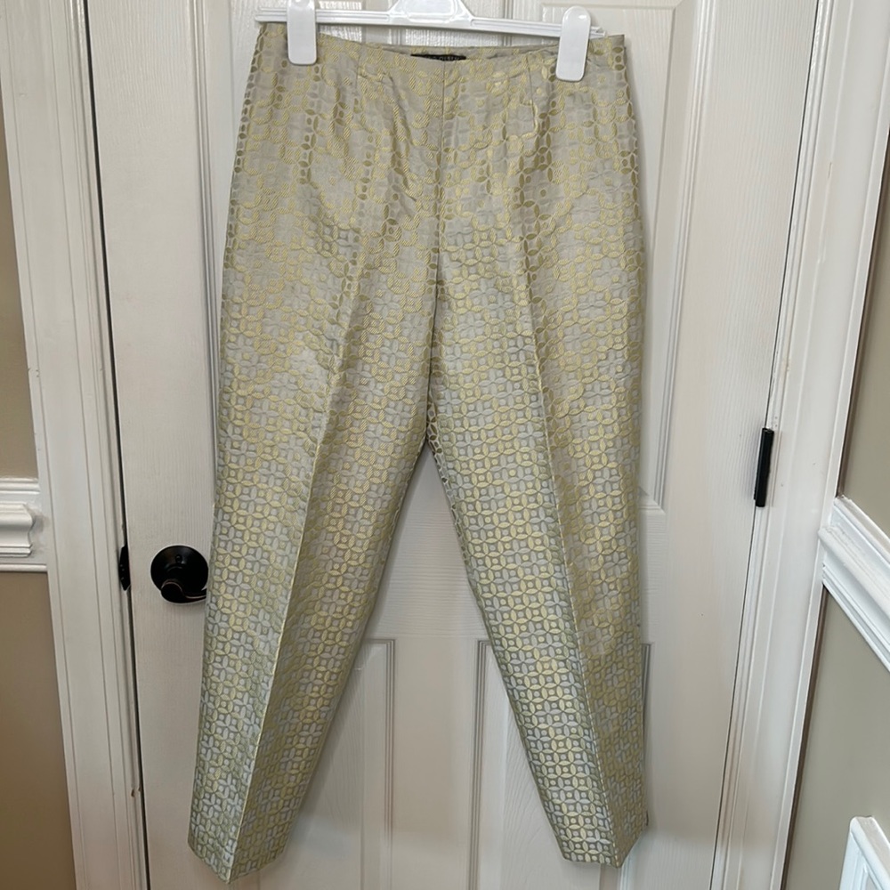 Sigrid Olsen Silk Ankle Pants  (8)